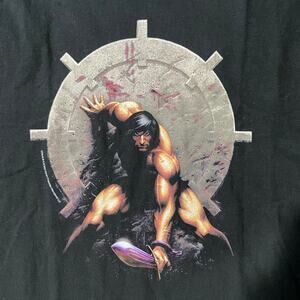 NWOT hanes heavyweight graphitti 2004 conan the barbarian tee